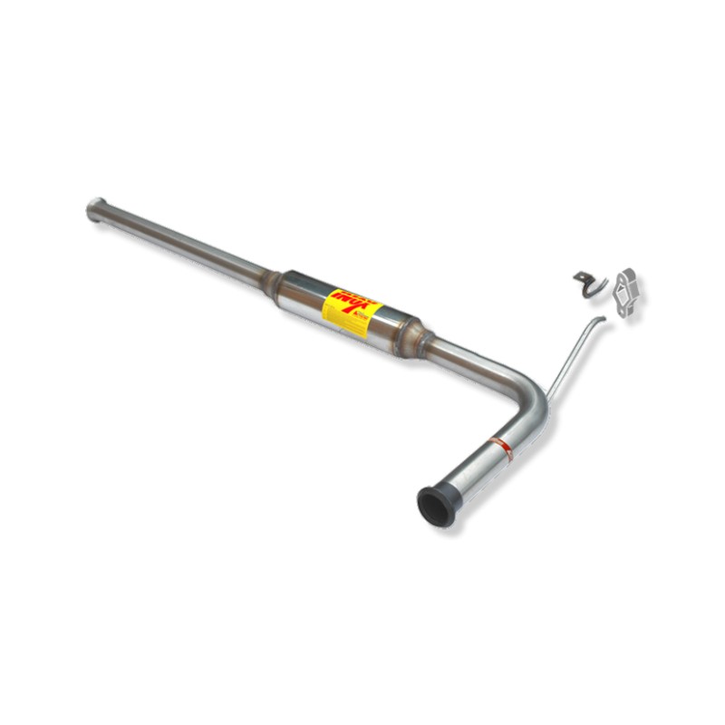TRAMO INTERMEDIO INOXIDABLE CON SILENCIADOR NO HOMOLOGADO RENAULT CLIO I 1.8I 16V 91-92