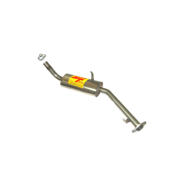 TRAMO INTERMEDIO INOXIDABLE CON SILENCIADOR NO HOMOLOGADO SUZUKI SJ413 1.3I 8V 84-92