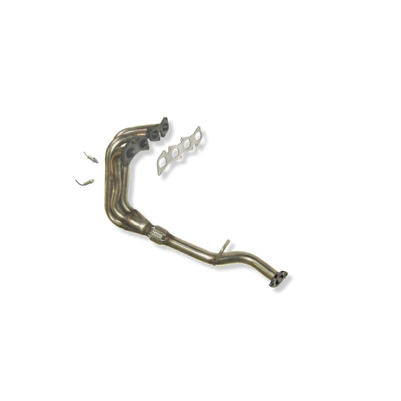 COLECTOR DE ESCAPE DEPORTIVO TUBULAR INOXIDABLE ALFA ROMEO 147 1.6I 16V TWIN SPARK 09/00-