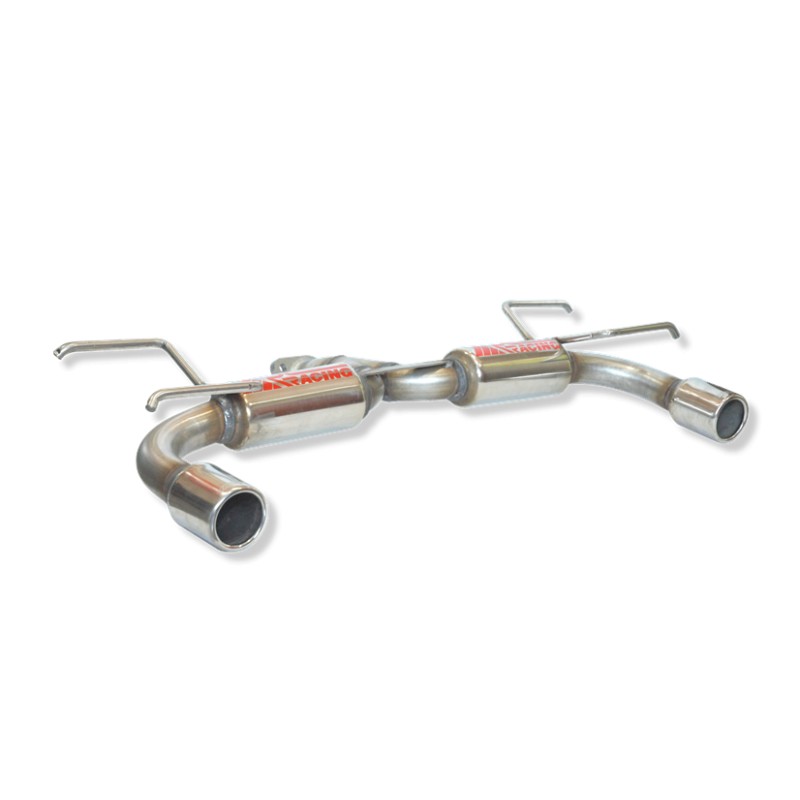 ESCAPE TRASERO INOXIDABLE GRUPO-N USO EXCLUSIVO PARA COMPETICIÓN MAZDA MX5 1.8I 16V 11/05-10/08