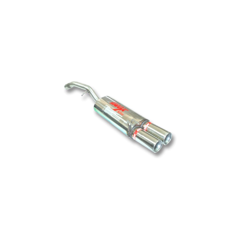 ESCAPE TRASERO INOXIDABLE FIAT STILO 1.4I 16V 01/04-11/06