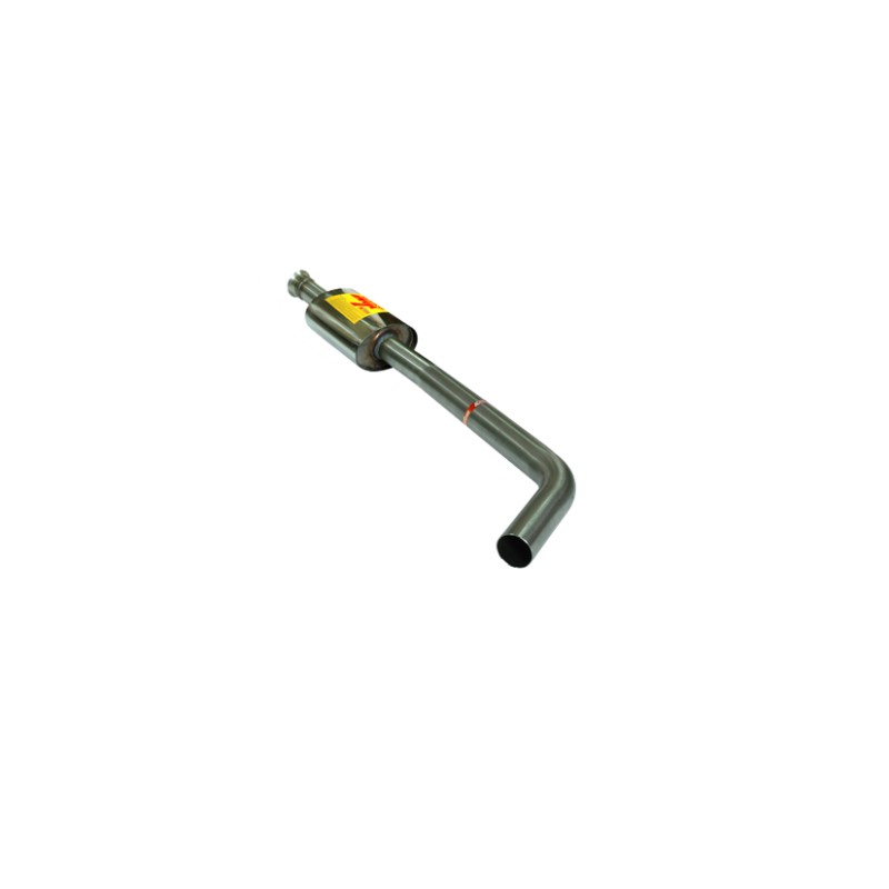 TRAMO INTERMEDIO INOXIDABLE CON SILENCIADOR NO HOMOLOGADO RENAULT MEGANE 1.4I 16V 10/98-