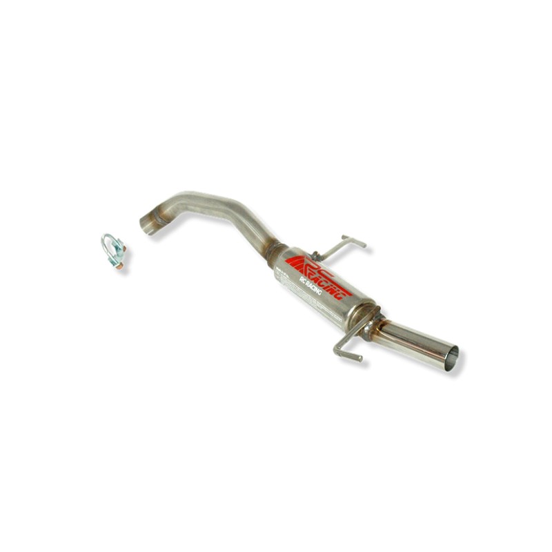 ESCAPE TRASERO INOXIDABLE GRUPO-N USO EXCLUSIVO PARA COMPETICIÓN ALFA ROMEO 147 2.0I 16V TWIN SPARK 09/00-