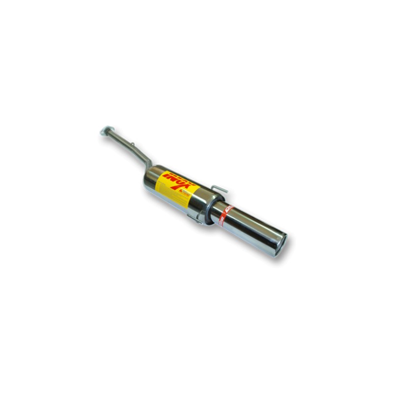 ESCAPE TRASERO INOXIDABLE BMW 318I E-36 8V CATALIZADO 90-98