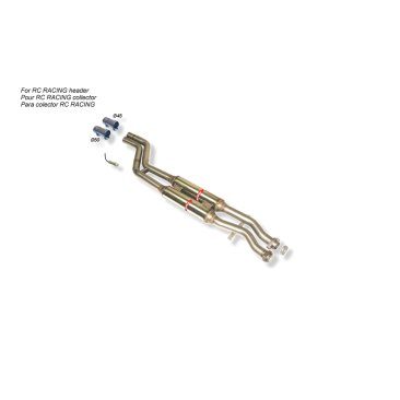 TUBO SUPRESOR DE CATALIZADOR INOXIDABLE USO EXCLUSIVO PARA COMPETICIÓN BMW 325I E-36 92-96
