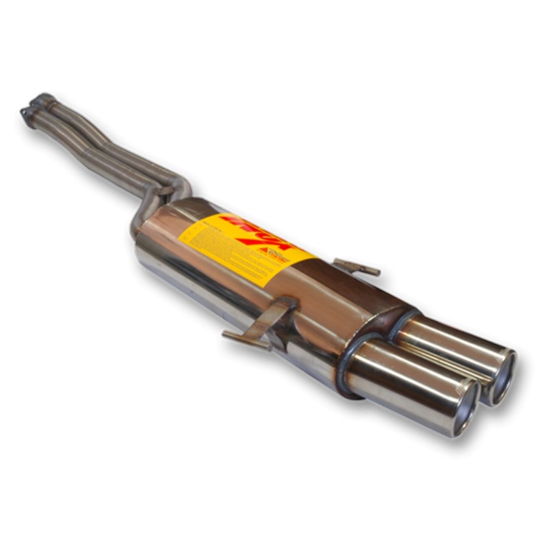 ESCAPE TRASERO INOXIDABLE NO HOMOLOGADO BMW 325I E-36 92-96