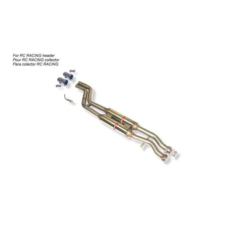 TUBO SUPRESOR DE CATALIZADOR INOXIDABLE USO EXCLUSIVO PARA COMPETICIÓN BMW 325I E-36 92-96