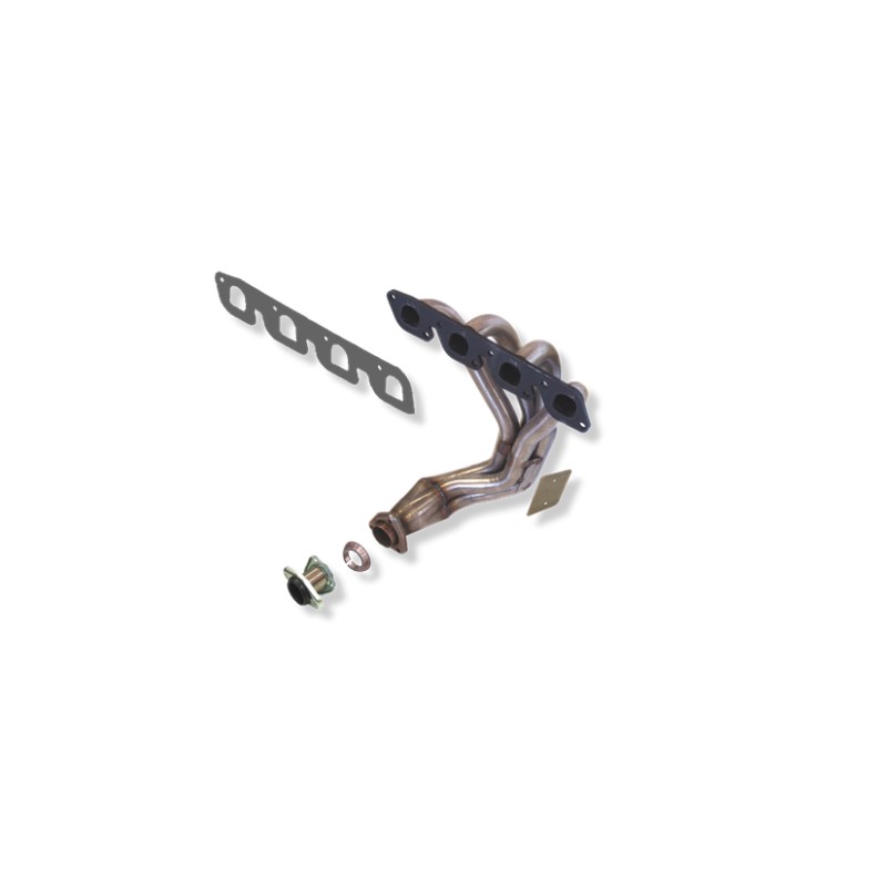 COLECTOR DE ESCAPE DEPORTIVO TUBULAR INOXIDABLE FORD ESCORT 1.6 XR3I 05/83-08/90