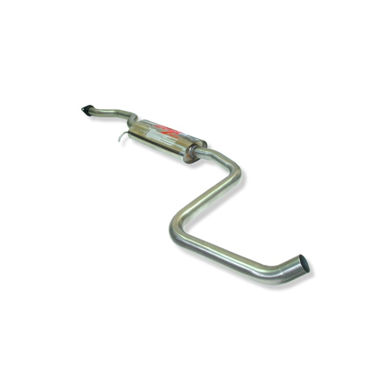 TRAMO INTERMEDIO INOXIDABLE CON SILENCIADOR NO HOMOLOGADO FORD ESCORT RX3 16V 92-