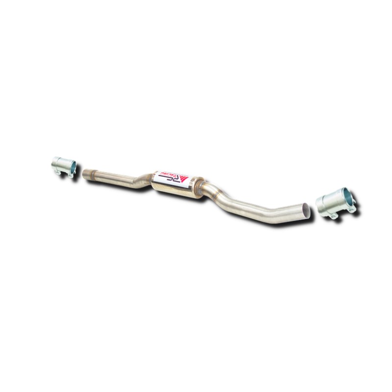 TRAMO INTERMEDIO INOXIDABLE CON SILENCIADOR NO HOMOLOGADO AUDI A3 S3 1.8 TURBO 4*4 99-02