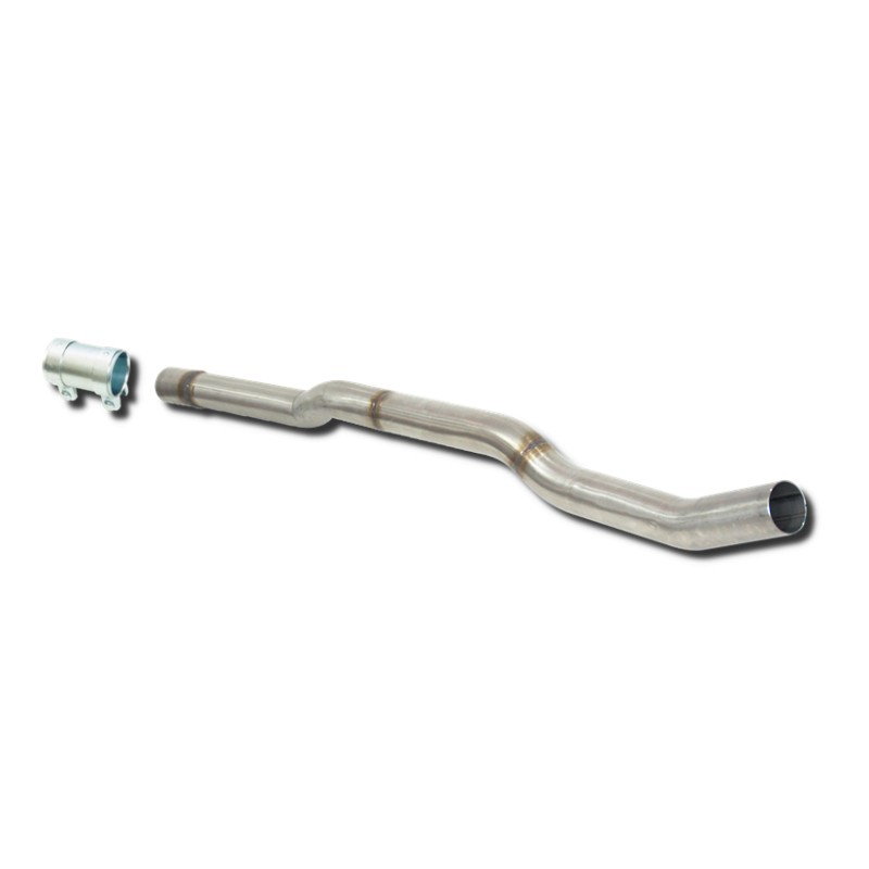 TRAMO INTERMEDIO INOXIDABLE SIN SILENCIADOR USO EXCLUSIVO PARA COMPETICIÓN AUDI A3 S3 1.8 TURBO 4*4 99-02
