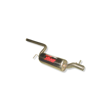 TRAMO INTERMEDIO INOXIDABLE CON SILENCIADOR NO HOMOLOGADO FORD FOCUS 1.6I 16V 10/98-