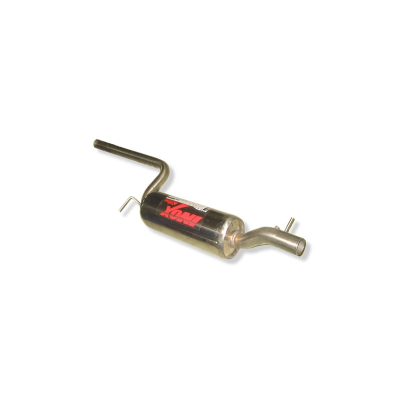 TRAMO INTERMEDIO INOXIDABLE CON SILENCIADOR NO HOMOLOGADO FORD FOCUS 1.6I 16V 10/98-