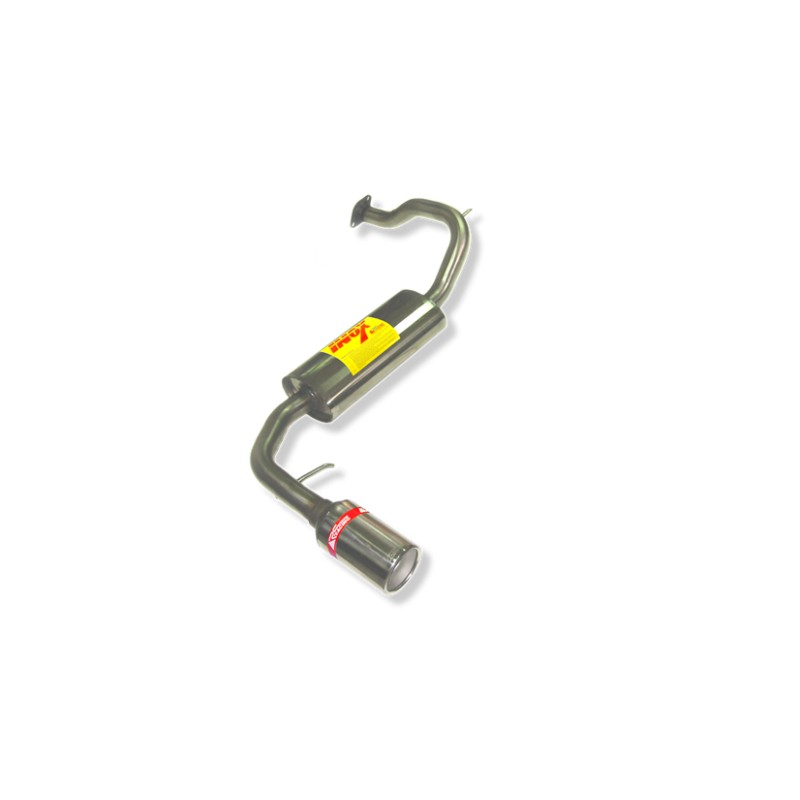 ESCAPE TRASERO INOXIDABLE HONDA CIVIC 1.3I 16V EC9 89-91