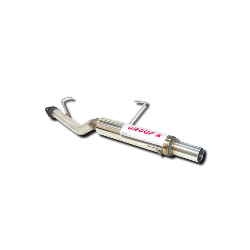 ESCAPE TRASERO INOXIDABLE GRUPO-N USO EXCLUSIVO PARA COMPETICIÓN HONDA PRELUDE 2.2I 16V VTEC 91-97