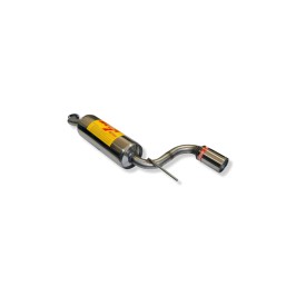 ESCAPE TRASERO INOXIDABLE LANCIA PRISMA 1.3 8V 86-90
