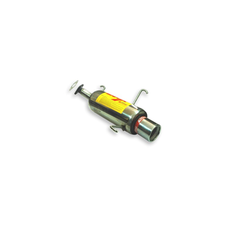 ESCAPE TRASERO INOXIDABLE NO HOMOLOGADO NISSAN ALMERA 1.6I 16V 07/95-04/00