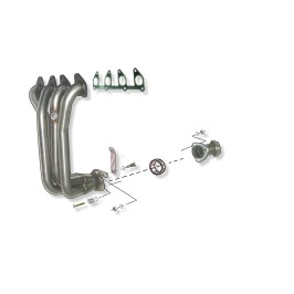 COLECTOR DE ESCAPE DEPORTIVO TUBULAR INOXIDABLE OPEL ASTRA F 1.4I 8V 07/91-96
