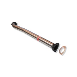 TRAMO INTERMEDIO INOXIDABLE SIN SILENCIADOR USO EXCLUSIVO PARA COMPETICIÓN OPEL KADETT E 2.0 16V GSI 88-09/91