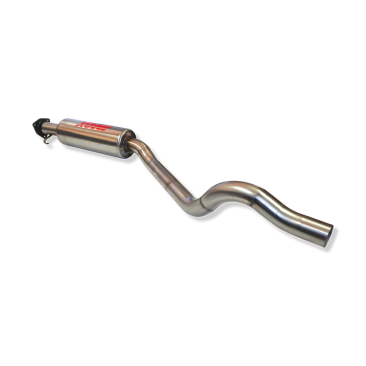 TRAMO INTERMEDIO INOXIDABLE CON SILENCIADOR NO HOMOLOGADO OPEL KADETT E 2.0 16V GSI 88-09/91