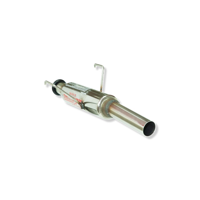 ESCAPE TRASERO INOXIDABLE GRUPO-N USO EXCLUSIVO PARA COMPETICIÓN PEUGEOT 106 1.4I 8V 00-