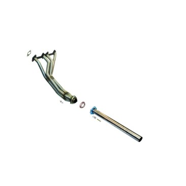 COLECTOR DE ESCAPE DEPORTIVO TUBULAR INOXIDABLE PEUGEOT 205 1.6 8V GTI 84-89