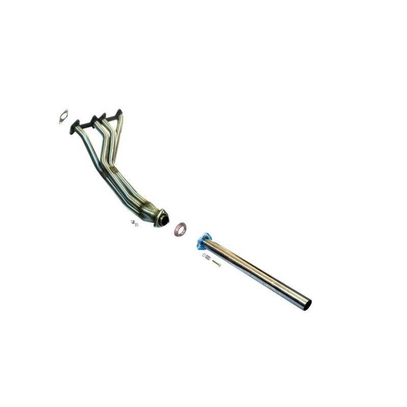 COLECTOR DE ESCAPE DEPORTIVO TUBULAR INOXIDABLE PEUGEOT 205 1.6 8V GTI 84-89