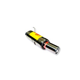 ESCAPE TRASERO INOXIDABLE PEUGEOT 206 1.4I 8V 99-
