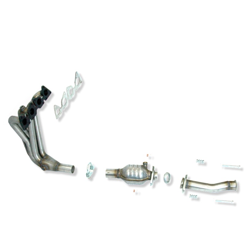COLECTOR DE ESCAPE DEPORTIVO TUBULAR INOXIDABLE PEUGEOT 206 1.6I 16V 00-