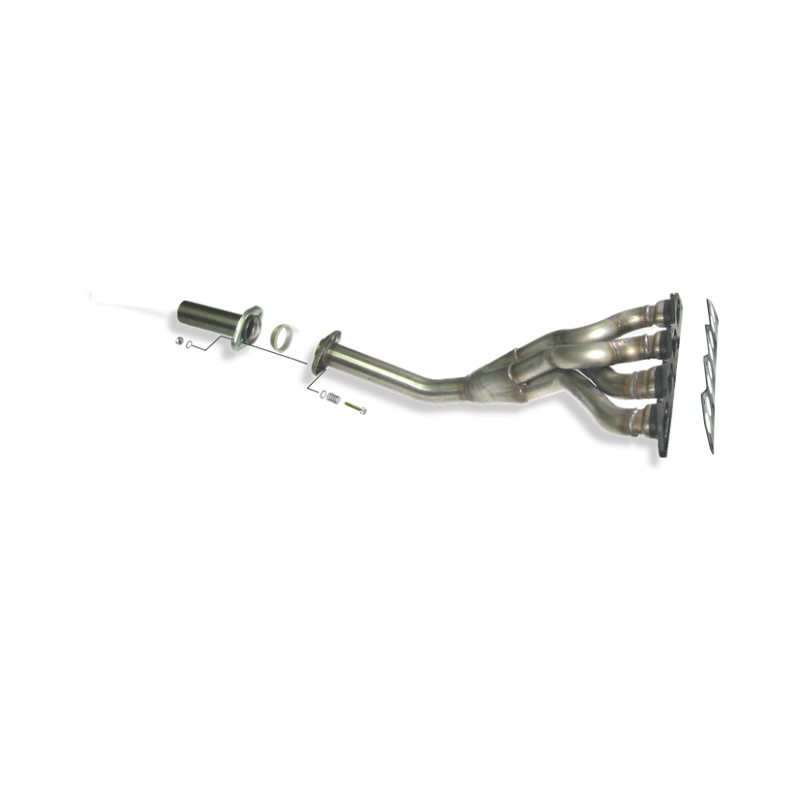 COLECTOR DE ESCAPE DEPORTIVO TUBULAR INOXIDABLE PEUGEOT 309 1.9I 16V GTI 07/89-92