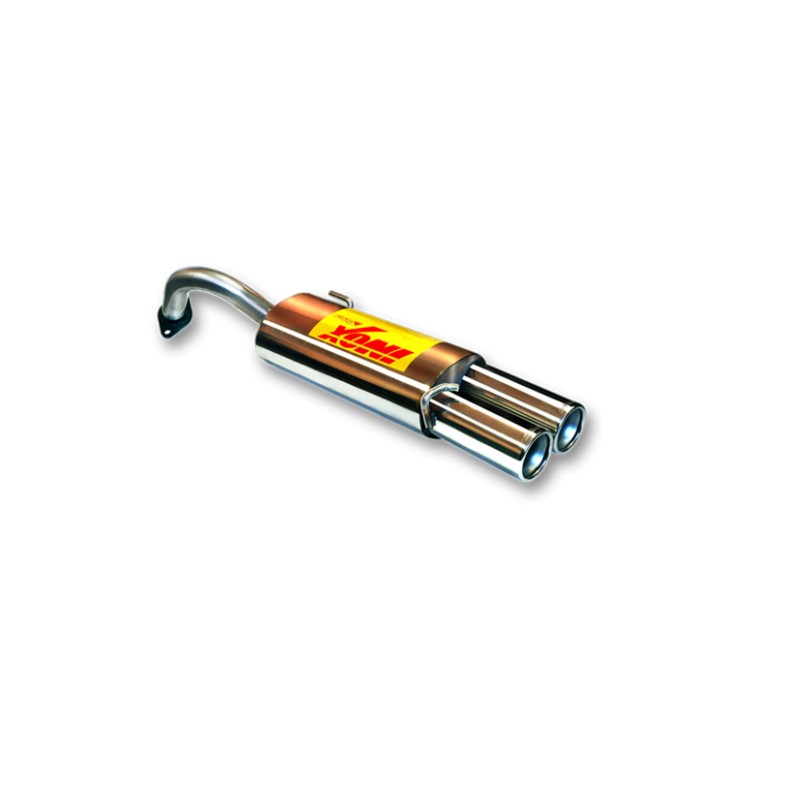 ESCAPE TRASERO INOXIDABLE HYUNDAI COUPE 1.6I 16V FX 02-