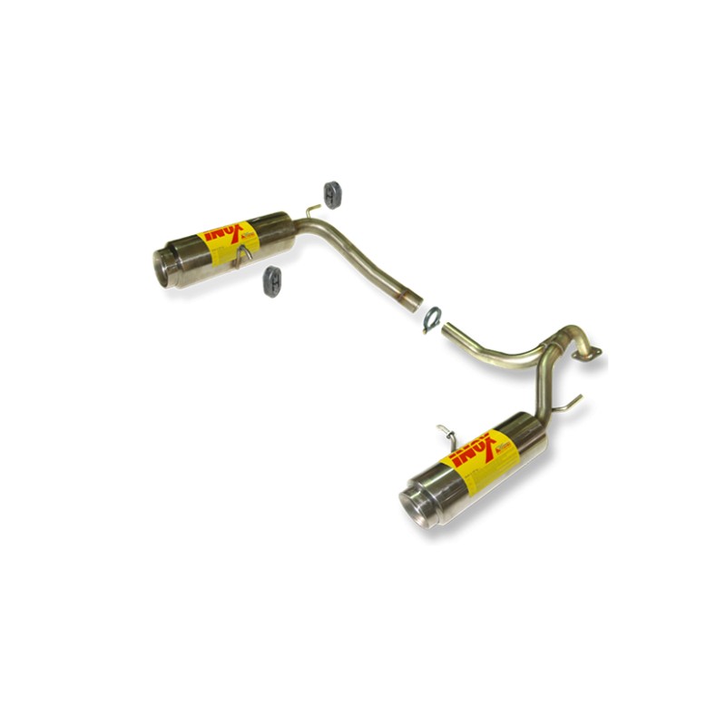 ESCAPE TRASERO INOXIDABLE HYUNDAI COUPE 1.6I 16V FX 02-