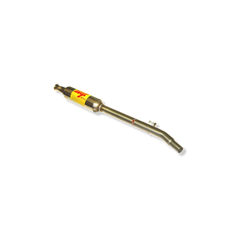 TRAMO INTERMEDIO INOXIDABLE CON SILENCIADOR NO HOMOLOGADO RENAULT CLIO II 1.2I 8V 07/98-