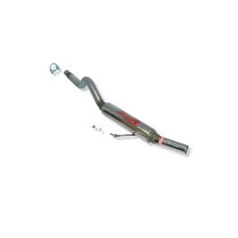 ESCAPE TRASERO INOXIDABLE GRUPO-N USO EXCLUSIVO PARA COMPETICIÓN RENAULT CLIO II 1.2I 8V 98-