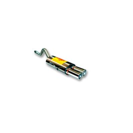 ESCAPE TRASERO INOXIDABLE NO HOMOLOGADO RENAULT CLIO II 1.2I 8V 98-