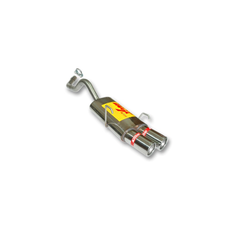 ESCAPE TRASERO INOXIDABLE NO HOMOLOGADO FIAT PUNTO 99 1.8I 16V HGT 01-