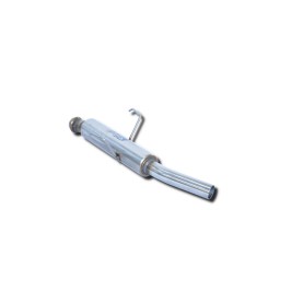 ESCAPE TRASERO INOXIDABLE GRUPO-N USO EXCLUSIVO PARA COMPETICIÓN CITROËN SAXO 1.6I 16V 00-