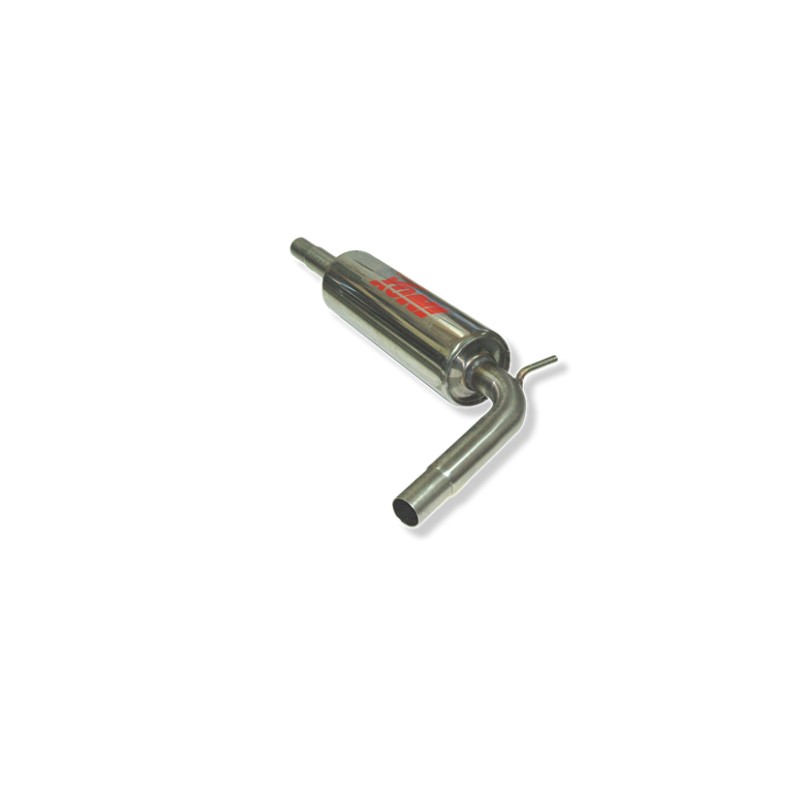 TRAMO INTERMEDIO INOXIDABLE CON SILENCIADOR NO HOMOLOGADO SEAT IBIZA 1.4I 16V 02-
