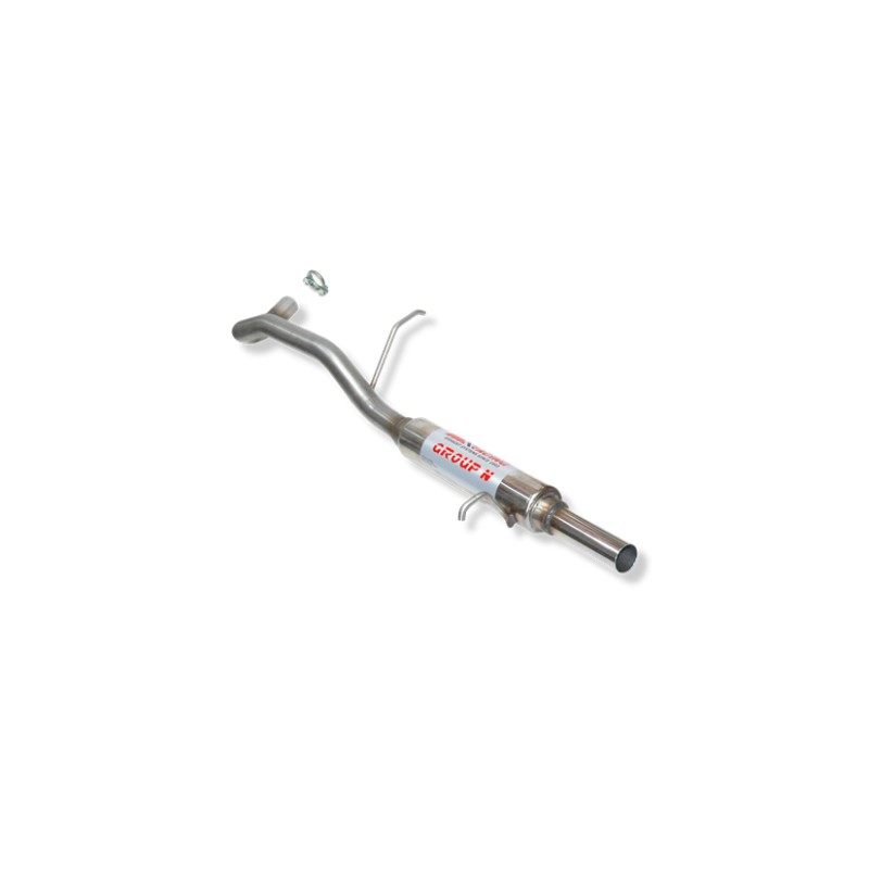 ESCAPE TRASERO INOXIDABLE GRUPO-N USO EXCLUSIVO PARA COMPETICIÓN SEAT IBIZA 1.4I 16V 02-