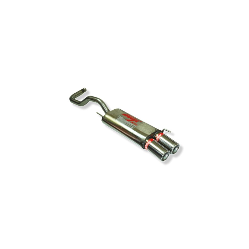 ESCAPE TRASERO INOXIDABLE SEAT IBIZA 1.4I 8V 07/96-2000