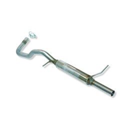 ESCAPE TRASERO INOXIDABLE GRUPO-N USO EXCLUSIVO PARA COMPETICIÓN SEAT IBIZA 1.8I 8V TDI 98-00