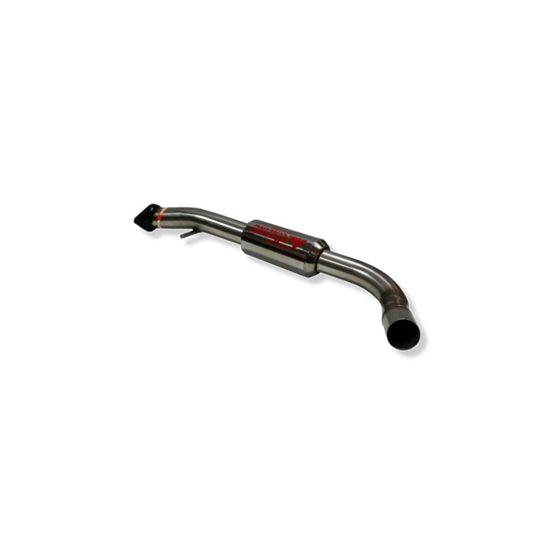 TRAMO INTERMEDIO INOXIDABLE CON SILENCIADOR NO HOMOLOGADO SEAT LEON CUPRA R 1.8 TURBO 03-