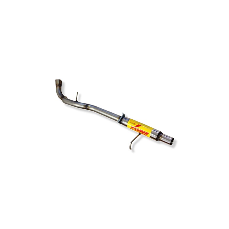 ESCAPE TRASERO INOXIDABLE GRUPO-N USO EXCLUSIVO PARA COMPETICIÓN SEAT LEON CUPRA R 1.8 TURBO 03-