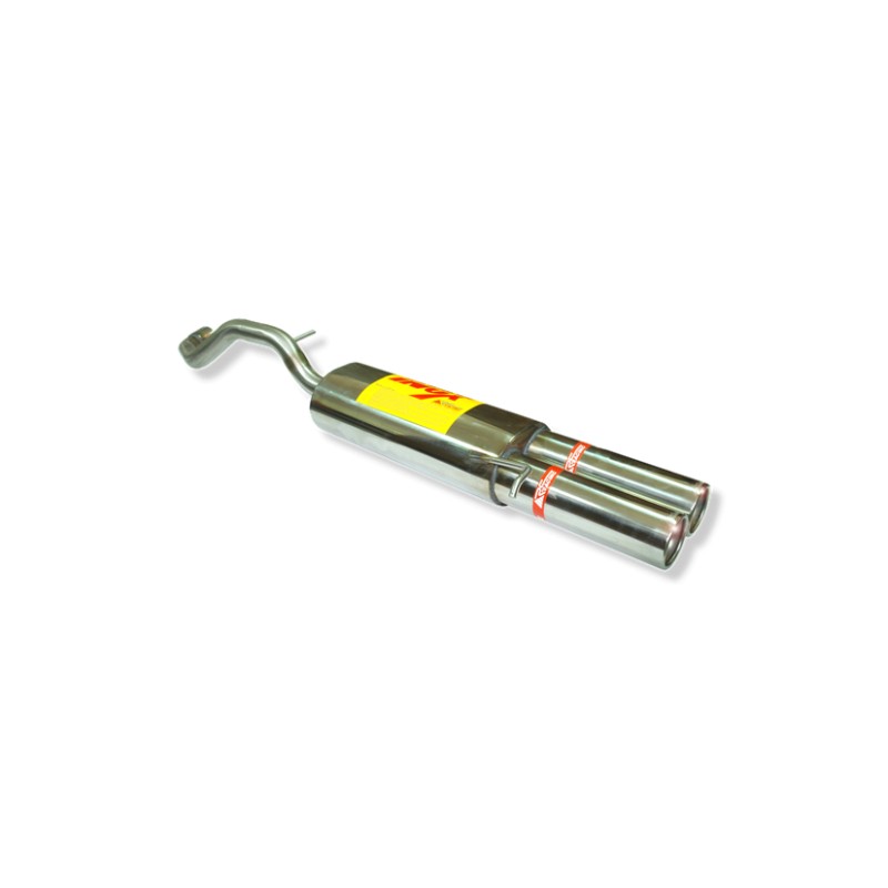 ESCAPE TRASERO INOXIDABLE NO HOMOLOGADO SEAT TOLEDO 1.9I TDI 04/99-