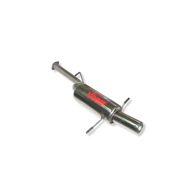ESCAPE TRASERO INOXIDABLE NO HOMOLOGADO SUBARU IMPREZA 4WD 2.0I STI 02-
