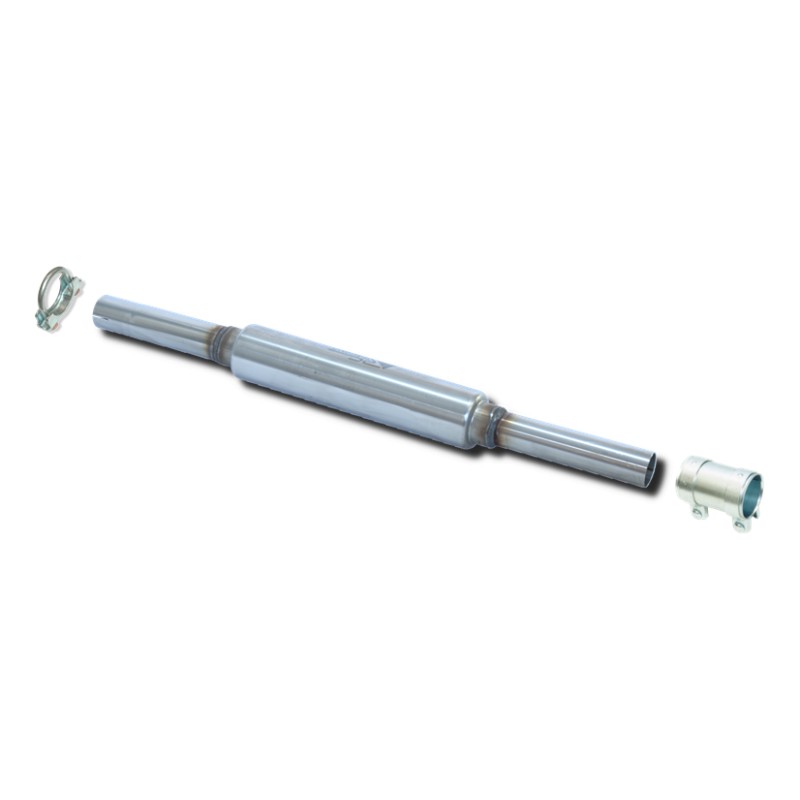 TRAMO INTERMEDIO INOXIDABLE CON SILENCIADOR NO HOMOLOGADO VOLKSWAGEN GOLF II 1.6I 8V 84-92