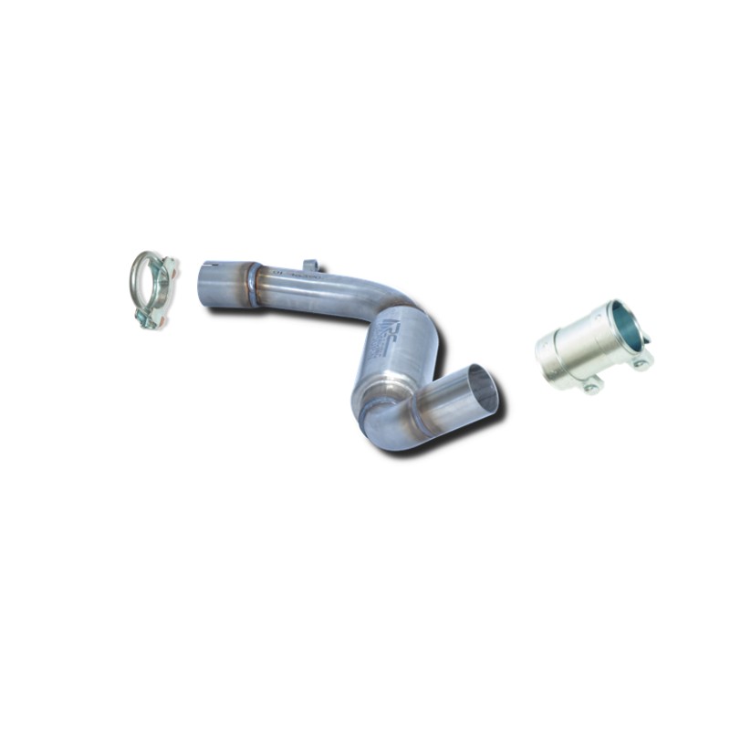 TRAMO INTERMEDIO INOXIDABLE CON SILENCIADOR NO HOMOLOGADO VOLKSWAGEN GOLF II 1.8I 16V 06/85-10/91