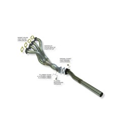 COLECTOR DE ESCAPE DEPORTIVO TUBULAR INOXIDABLE VOLKSWAGEN GOLF III 2.0I 16V 95-98