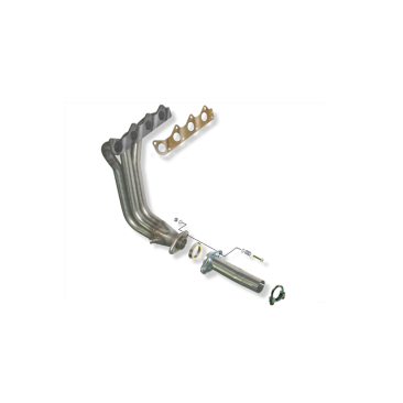 COLECTOR DE ESCAPE DEPORTIVO TUBULAR INOXIDABLE VOLKSWAGEN POLO 1.4I 8V 00-