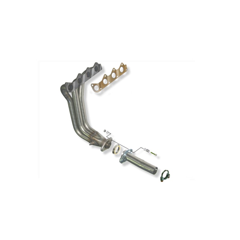 COLECTOR DE ESCAPE DEPORTIVO TUBULAR INOXIDABLE VOLKSWAGEN POLO 1.4I 8V 00-